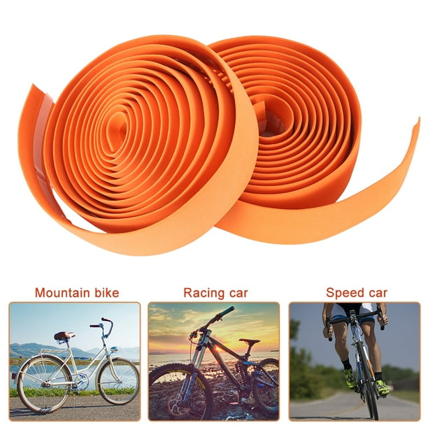 2Pcs Handlebar Tape Bicycle Road Racing Bike Sport Handle Bar Cork Grip Wraps UK 2Pcs Handlebar Tape Bicycle Road Racing Bike Sport Handle Bar Cork Grip Wraps UK